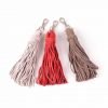 Suede Sleutelhanger kwastjes roze rood taupe tassen sleutel hangers leer dames tassen accessoires online bestellen