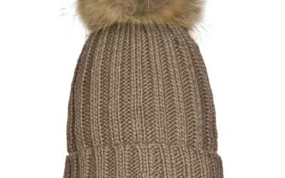 Must Winterproof taupe bruin creme dames mutsen wollen bolletje warme mustsen beanies online bestellen fashion bestellen