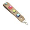 Sleutelhanger Colour Blocking taupe sleutelhangers neon gekleurde studs musthave fashion items online bestellen