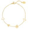 Armband Triangles goud gouden dames armbanden sieraden bracelets silver driehoekjes yehwang online kopen