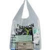 Doorzichtige Bag in Bag Tas clear pvc tassen bags fashion tekst print online handtassen schoudertassen dames kopen