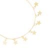 Enkelbandje Stars goud gouden enkelbandje dames kettinkjes sterren sterretjes online kopen detail