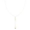 Ketting Arrow Line goud gouden kettingen pijl bedel rvs dames sieraden online kopen bestellen