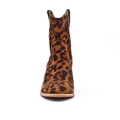 Laarsjes Leopard Cowboy panterprint laarsjes enkellaarsen boots booties dames schoenen dieren print fashion musthave item kopen bestellen nu