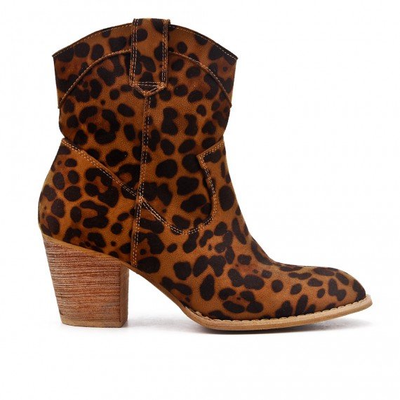 Laarsjes Leopard Cowboy panterprint laarsjes enkellaarsen boots booties dames schoenen dieren print fashion musthave item kopen bestellen