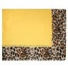 Sjaal Wild leopard geel gele leopard panterprint sjaals sjaaltjes online kopen dames accessoires details
