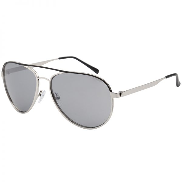 Zonnebril Chill Out Grijs grijze glazen zilver montuur brillen zonnebrillen trendy online kopen