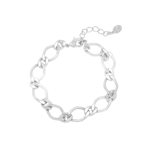Armband Chunky Chains zilver zilveren dames armbanden schakelarmband rvs bracelet trendy kopen