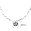 Ketting Explorer Chains zilver zilveren dames kettingen schakelketting met bedels rvs neckage trendy bestellen