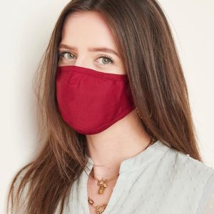 Mondkapje Simple Fashion Bordeaux rood rode mondkapjes mondmaskers bescherming corona verplicht kopen bestellen trends