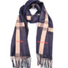 Sjaal Berry blauw bruine dames sjaals look a like trendy winter sjaals omslagdoeken kopen bestellen