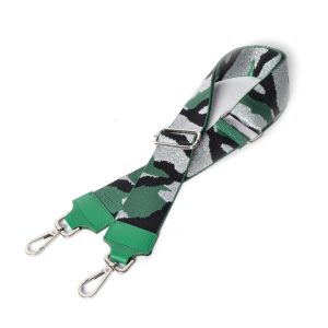 Tassenhengsel-Army-groen-groene-zwart-legerprint-bagstraps-schouderbanden-leer-tassen-giuliano-kopen-bestellen-online