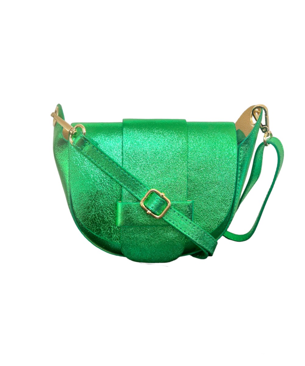 Leren-Schoudertas-Yara-Metallic groene groen -look-a-like-designer-inspired-bags-crossbody bag tassen-tas-giuliano-kopen-bestellen-trendy-flap11