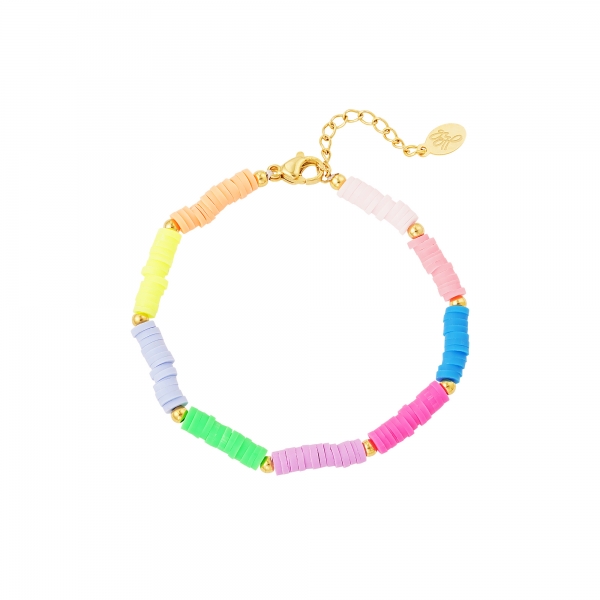 Armband-Neon Rainbow-multi-gekleurde-felle-kleuren-dames-armbanden-bracelets-kralen-band-fel-gekleurde-festival-sieraden-kopen-bestellen-yehwang