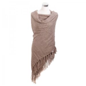 Taupe Omslagdoek-Yolante-taupe-omslagdoek-grote sjaal-sjaals omslagdoeken -winter-warm-online-kopen-bestellen