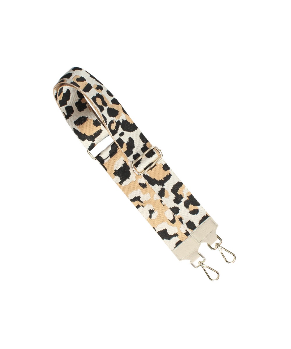 Bagsptrap Tassenhengsel-Special-Leopard-beige leer-leren--losse-hengsels-banden-kopen-gekleurde-panter-print-bestellen--kopen