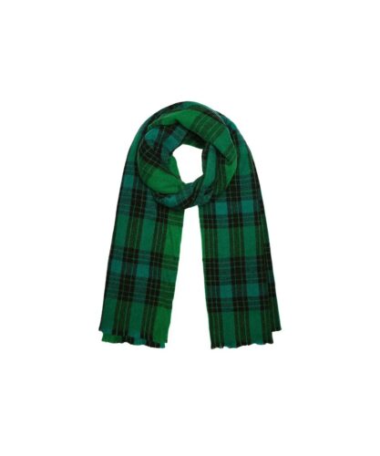 Groene Geruite Wintersjaal Green groen zwarte print wintersjaals omslagdoeken yehwang kopen bestellen