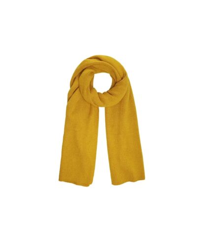 Mosterd geel Basic Sjaal Mosterd gele wintersjaals dikke warme sjaals acryl lang
