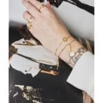 Ring en armband Space-Moon-goud gouden-dames-open-ringen-tekst-verstelbare-fashion-vierkante-rvs-ringen-kopen