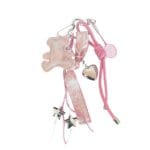 Bag Charm Bear Love roze grote bagcharm zilveren bedelstas accessoires trendy musthaves