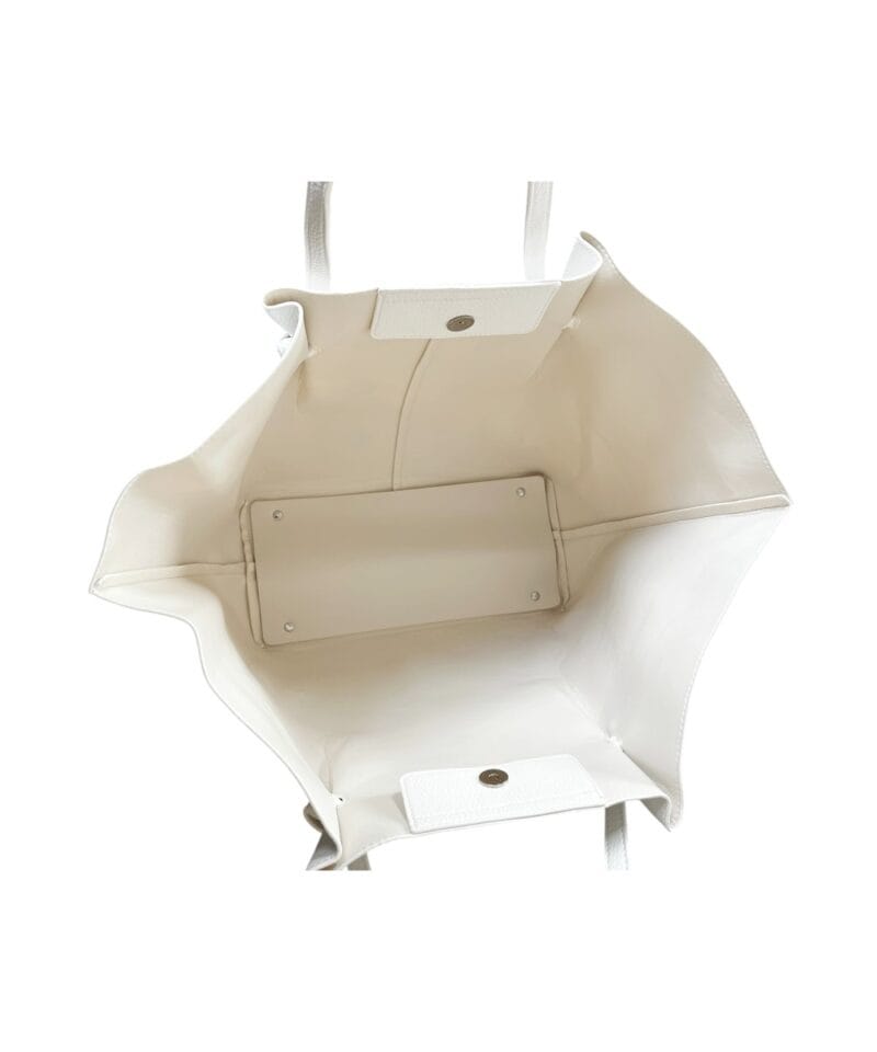 Bag in Bag Handtas Mari-wit-witte-ruime-kunstleren-schoudertassen-trendy-lange-hengsels-kopen-bestellen-binnenkant