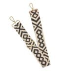 Bagstrap Boho Love beige zwarte tassen-hengsels-tassenhengsels-losse-banden-goud beslag kopen-bestellen3
