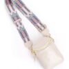 Bagstrap Cuba trendy beige multi geleurde print tassenhengsels tas banden losse banden tassen kopen bestellen leer