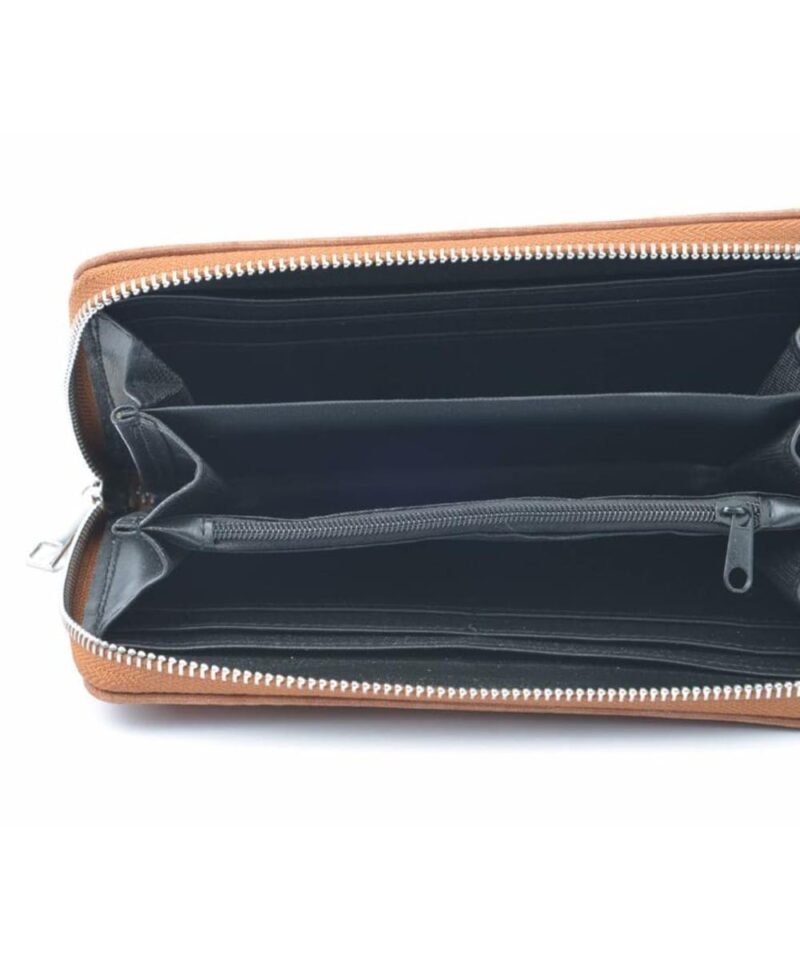 Bruine Portemonnee Multi Color-Polsbandje-bruin-bruine-Portemonnee-met-gekleurd-polsbandje-dames-Portemonnees-wallet-online-kopen-clutches-ritsen-