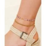 Gouden-RVS-Enkelbandje-blaadjes-goud-enkelbandjes-dames-sieraden-rvs-waterbestendig-kopen-detail