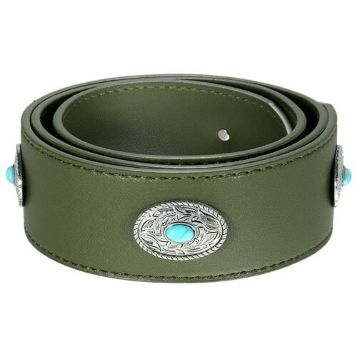 Groen Tassenhengsel Boho-groen-groene-zilveren-turquoise-accesoires-losse-verstelbare-tassen-hegsel-dames-accesoires