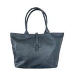 Handtas Hella donker blauw blauwe navy trendy ruime handtassen schoudertassen kunstleer H dames tassen shoppers kopen bestellen
