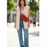Heuptas-Big-V-rood-rode-heuptassen-fannypack-beltbags-bumbags-online-bestellen-kopen-rits-musthave model