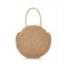 Khaki Beachbag Round Bliss XL-khaki-trendy-papieren-rieten-gevlochten-schoudertas-strandtassen-kopen-bestellen2
