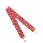 Kleurrijke Bagstrap Vera Roze geel zwart bagstraps tassen hengsels losse banden hartjes harten bagstrap bagstraps goud goud beslag kopen bestellen