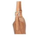 Leren Crossbody Tas Paris cognac trendy luxe leren italiaans leder crossbody tassen kopen bestellen detail