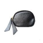 Leren-Etui-Metallic-zwart zwarte-glans-portemonnees-portemonee-leder-rits-felle-metallic-kleuren-giuliano-tassen-kopen-bestellen