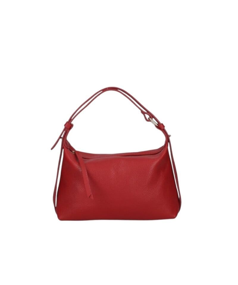 Leren Handtas Doda rood rode leer schoudertassen crossbodytassen chqiue dames tassn italiaans leer kopen -Photoroom