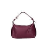 Leren Handtas Doda wijnrood rode bordeaux leer schoudertassen crossbodytassen chqiue dames tassn italiaans leer kopen -Photoroom