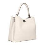 Leren Handtas Mirelva beige ruime lederen leer handtas schoudertas luxe ruime dames tassen kopen bestellen1