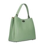 Leren Handtas Mirelva mint ruime lederen leer handtas schoudertas luxe ruime dames tassen kopen bestellen1