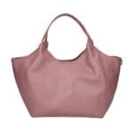 Leren Handtas tilde XL zacht leren oud roze handtassen italiaans leder kopen bestellen