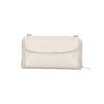 Leren Portemonnee met telefoonvak beige leren telefoontasjes portemonee schoudertas hengsel festival tas bestellen kopen