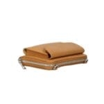 Leren Portemonnee met telefoonvak cognac leren telefoontasjes portemonee schoudertas hengsel festival tas kopen bestellen detail