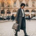 Leren Rugtas Zuleika grijs leer handtassen rugzakken leder chique kantoortassen kopen bestellen model