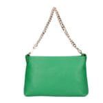 Leren Schoudertas Chain groen groene leer clutches handtassen gouden ketting hengsel luxe lederen tassen kopen bestellen achter
