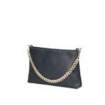 Leren-Schoudertas-Chain-zwart zwarte -leer-clutches-handtassen-gouden-ketting-hengsel-luxe-lederen-tassen-kopen-bestellen-1