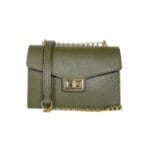 Leren-Schoudertas-Classy-U-groen-groen-army-green-stevige-trendy-leren-schoudertas-tas-itbag-gouden-kettinghengsel-look-a-like-bags-kopen-bestellen