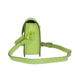 Leren Schoudertas Gayll moss groen groene stevige leren schoudertassen crossbodytassen italiaans leder kopen bestellen zij