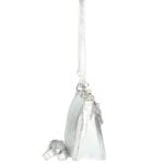 Leren Schoudertas Kelly Chain zilver zilveren schoudertas gouden kettinghengsel trendy leren tassen kopen bestellen zijkant
