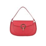 Leren Schoudertas Ring Sluiting rood rode-ronde-gouden-draaislot-unieke-stevige-leren-tassen-italiaans-leder-kopen-bestellen